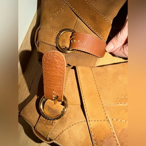 ✨ Poshmark Sales Pitch – See by Chloé “Shade” Suede Boots – Size 10 ✨ - Picture 8 of 9